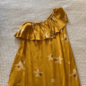 Single shoulder sun dress